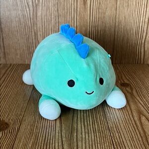 EUC Kelltoy Squishmallows Hug Mees Rafa The Dinosaur 10in. Laying Dino Plush